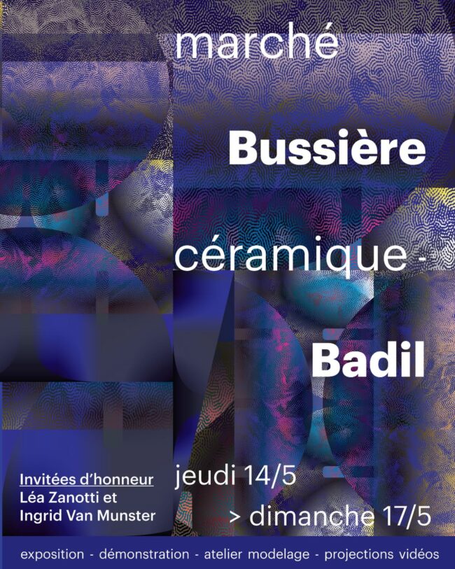 marché céramique Bussière-Badil